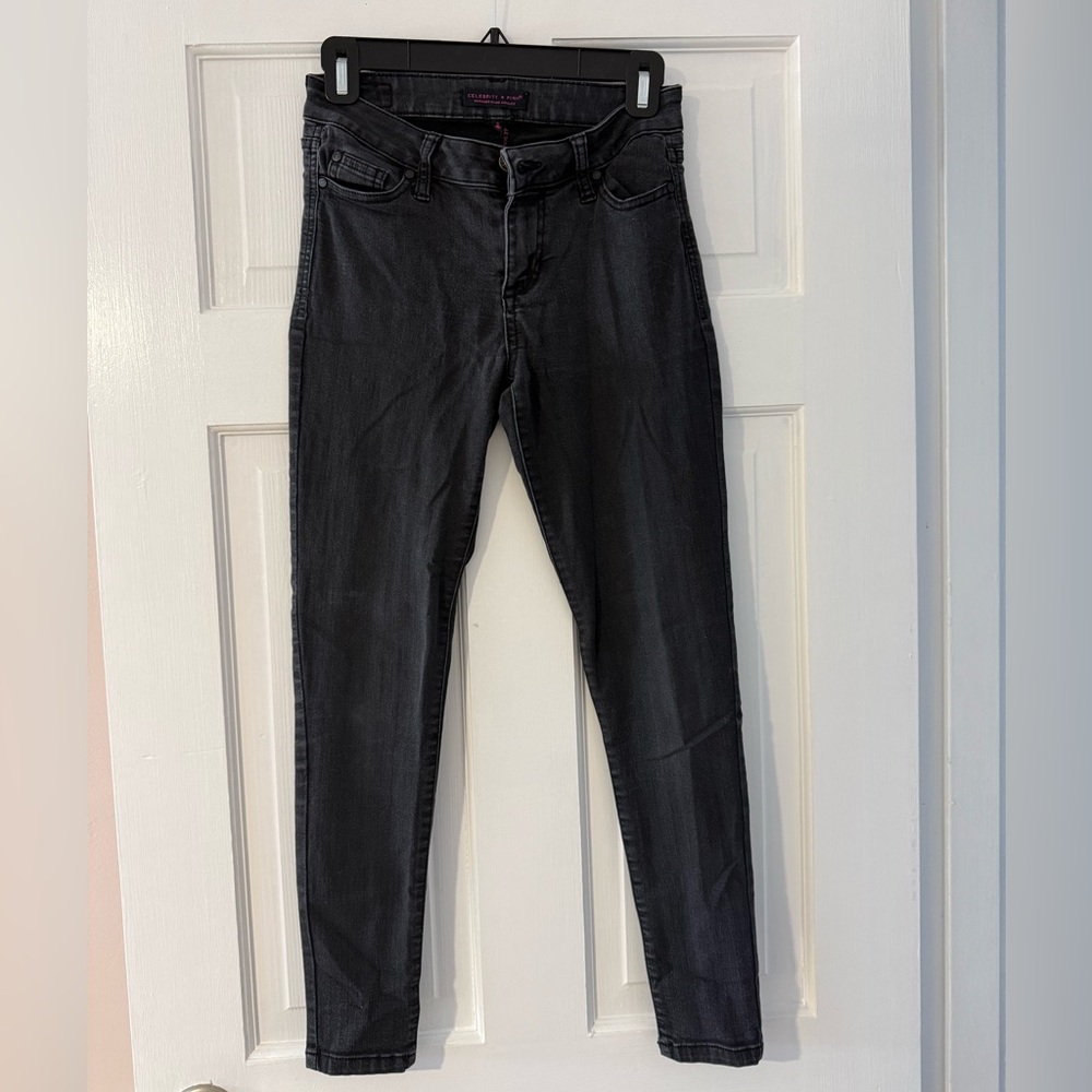 Celebrity Pink Women's Black Skinny Jeans